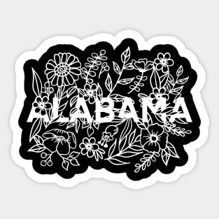 Alabama State Sticker